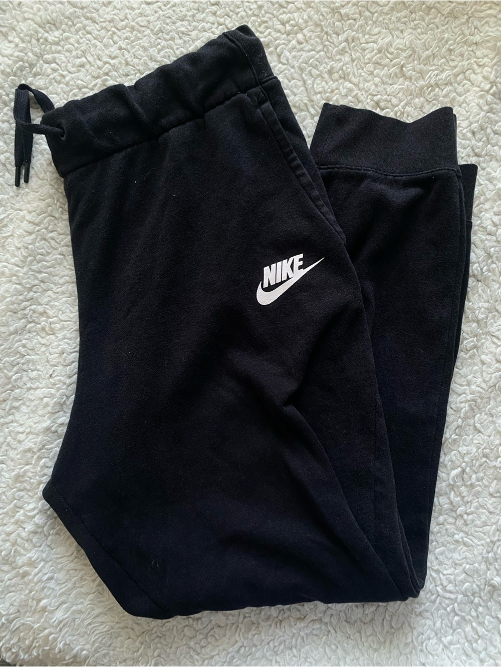 Black Nike Joggers (big girls XL)